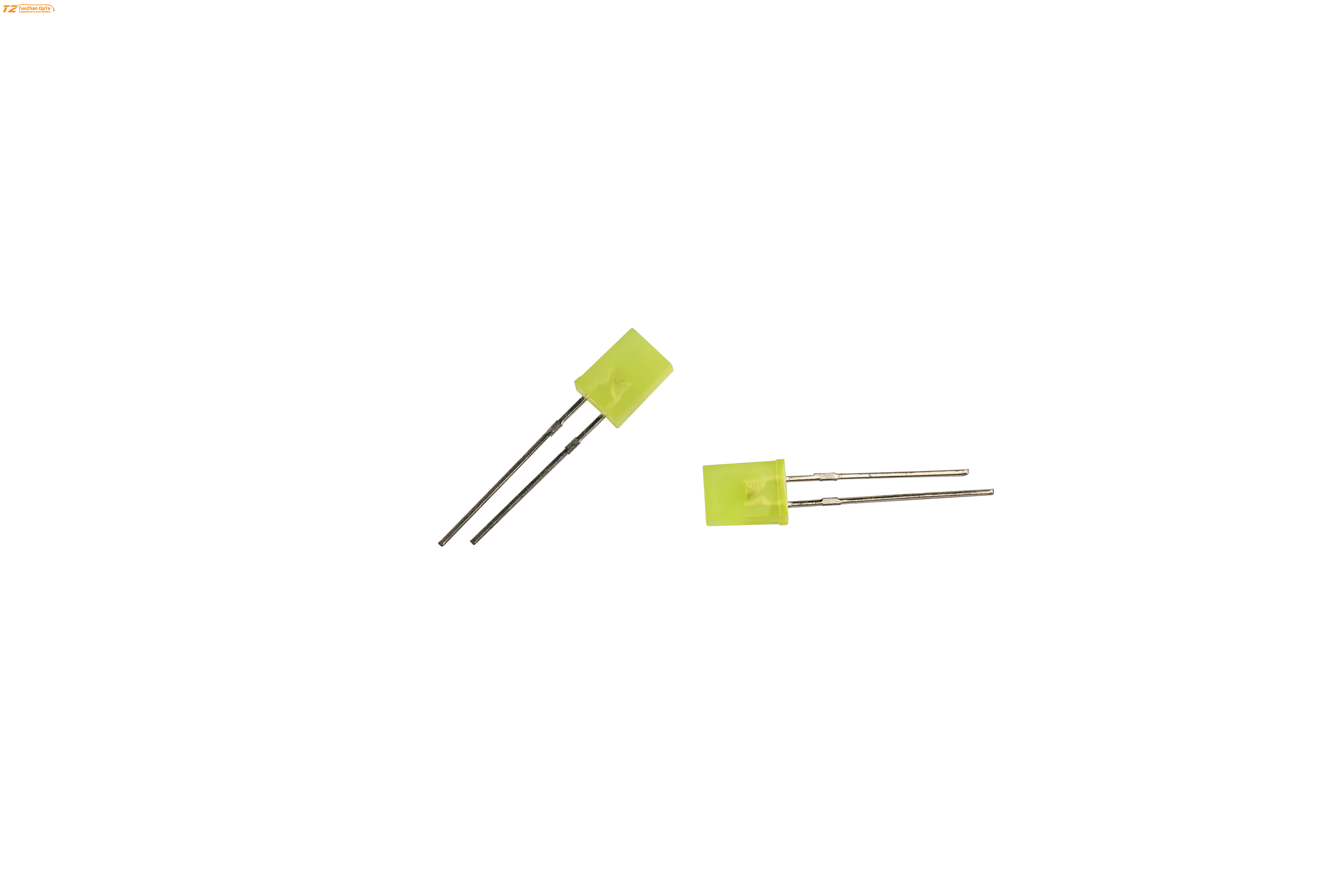 Yellow 2*3*4mm Square Dip LED chip 