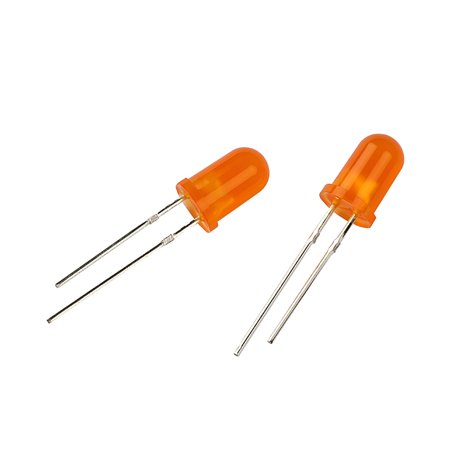Amber traffic light F5 dip LED Chip 